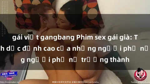 gái việt gangbang Phim sex gái già: Trải nghiệm tình dục đỉnh cao của những người phụ nữ trưởng thành